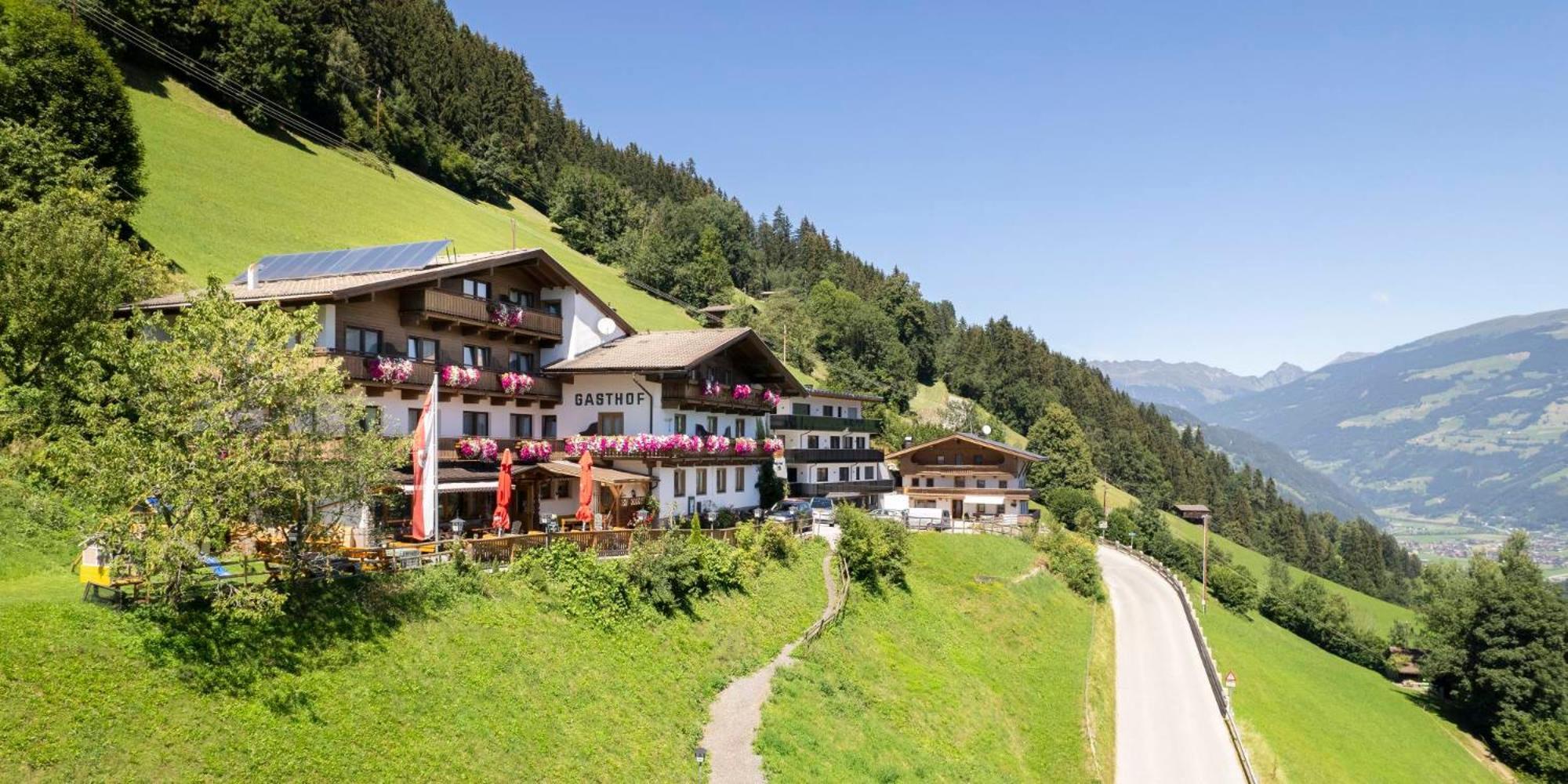 Gasthof Pension Berghof Hippach Luaran gambar